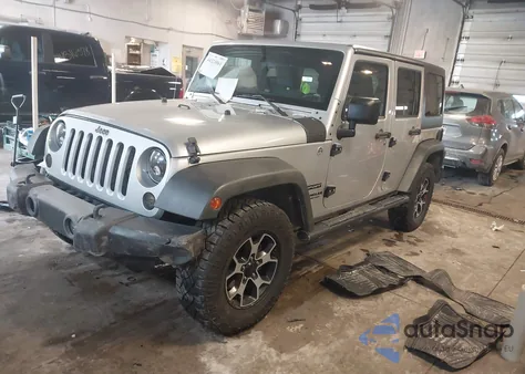 2012 Jeep Wrangler Unlimited Sport z USA, uszkodzony, nr VIN 1C4BJWDG4CL274126